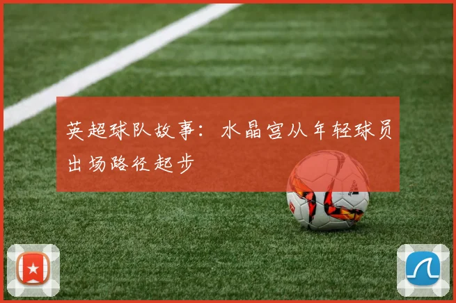 英超球队故事：水晶宫从年轻球员出场路径起步